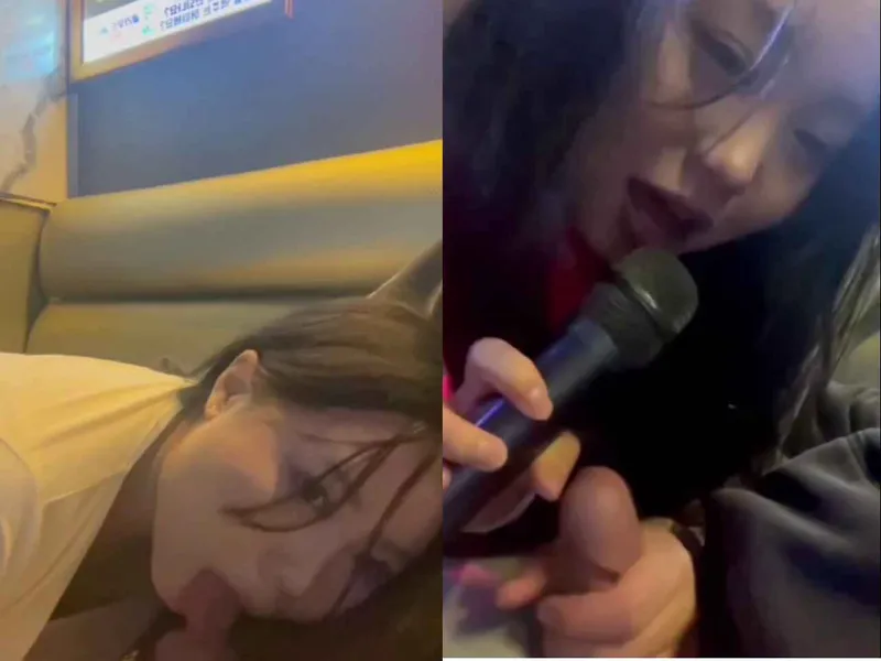 Hát karaoke em cầm nhầm mic thành của quý anh rồi mút luôn